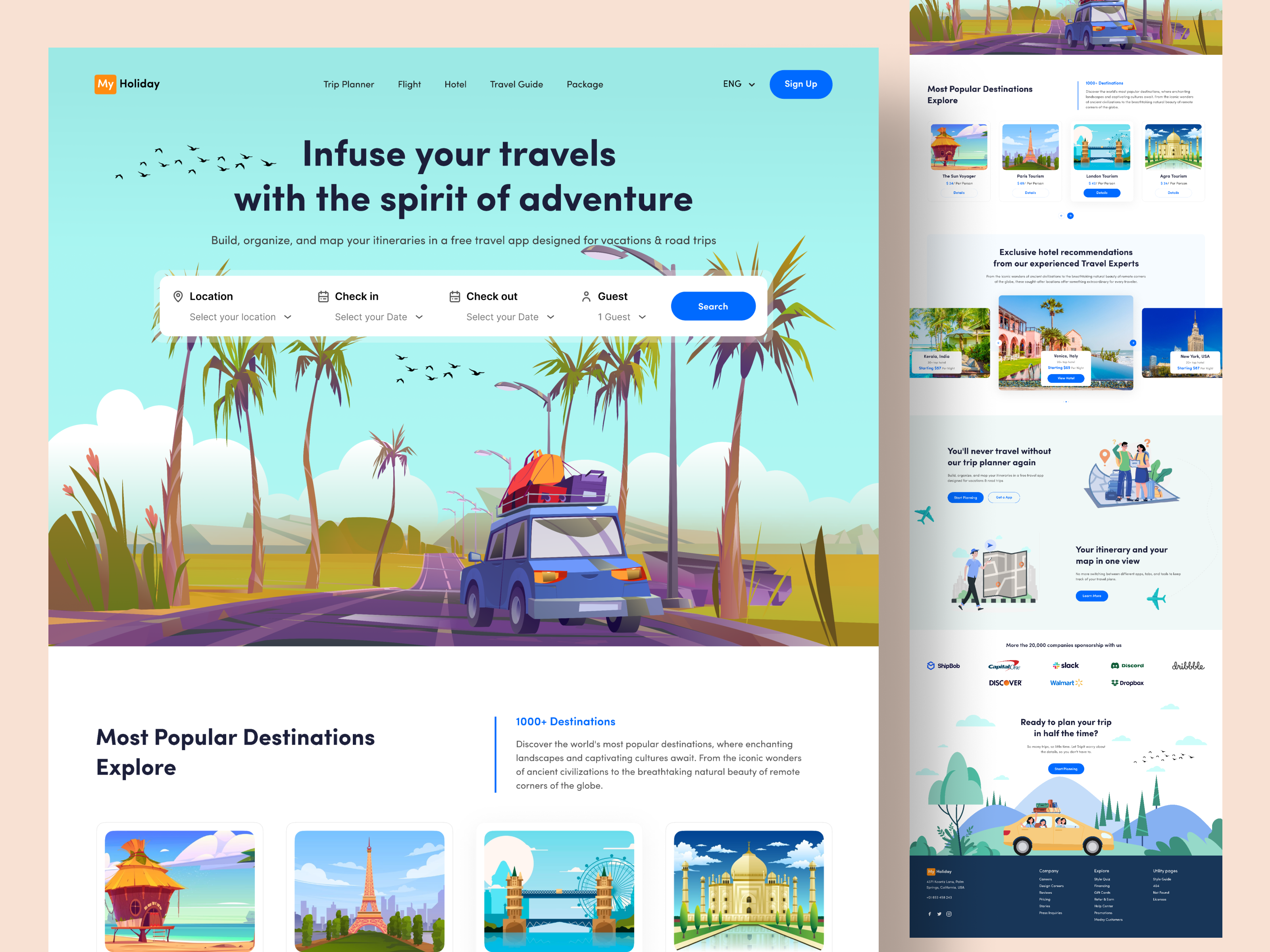 Example of Website Design ( 5+ Pages )